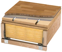 VB000086 - Gulvvarmesystem for flytende gulv med trinnlydsdemping -