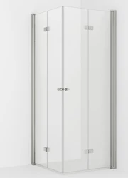 NRF6316537 - Liam leddet dusjdør H, sølv/klart -