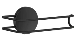 ARTBB3411 - Beslagsboden toalettpapirholder, sort -