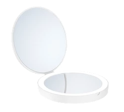 ARTFX627 - Outline lite reisespeil, hvit -