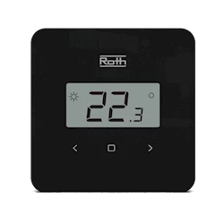 NRF8370885 - Roth Touchline SL termostat, digital sort -