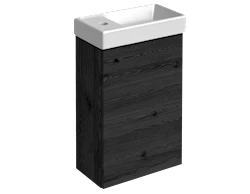 NRF7041371 - Small møbelsett Sort eik -