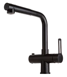 ART9424256 - RIN887 kjøkkenbatteri m/avstengning, sort matt -