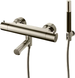 ART9421389 - EVM026 dusj- og badekarbatteri, Brushed Nickel -