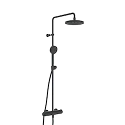 NRF4202683 - Oras Nova 7402C-33 rain shower dusjsystem, sort matt -